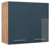 Pensile da cucina Vicco Fame-Line Blu scuro lucido/Rovere Anteprima dell’immagine prodotto 1