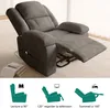 Fauteuil Luxe De Relaxation Et Massage Électrique, Gris Voir les images du produit 5
