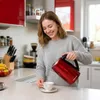 Edelstahl Wasserkocher 1,7 L 2200 W Rot FR010 | BERGMANN Produktbild-Vorschau 13