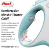 Laisse New Comfort M Tape 5 m light blue Flexi Voir les images du produit 12