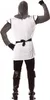 costume da cavaliere medievale per uomo taglia M - L, Anteprima dell’immagine prodotto 3