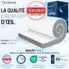 ELONEO Topper de matelas viscoélastique 200x200cm, Voir les images du produit 9