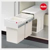 Hailo Pattumiera 3666001 TA Swing Tandem 2x 15 litri Anteprima dell’immagine prodotto 2