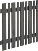 Vorgartenzaun Konsta Eco 180 x 80 cm anthrazit Produktbild-Vorschau 1