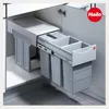 Hailo Abfallsammler 3666841 TZ Swing Terzett 3x 10 Liter Produktbild-Vorschau 2