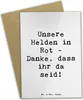 Mr. & Mrs. Panda valentinstagskarte Spruch Feuerwehrmann Produktbild-Vorschau 1