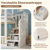 Merax Etagenbett Kinderbett 90x200cm mit Stauraum und Produktbild-Vorschau 7