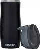 A black Contigo travel mug and its lid are displayed against a white background. Anteprima dell’immagine prodotto
