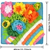 Schnüffelteppich 40x40 cm, Futter-Suchmatte, Trainingsmatte Produktbild-Vorschau 2