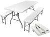 Table de jardin pliante 180cm + 2 bancs Voir les images du produit 17