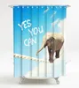 SANILO® Douchegordijn Yes you can, 180 x 200 cm Productafbeelding-voorbeeld 1