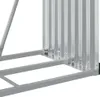 vidaXL Riparo per legna da ardere antracite 80x45x190 cm Anteprima dell’immagine prodotto 8