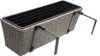 CASARIA® Blumenkasten 4er Set 11 Liter Montagehalterung Produktbild-Vorschau 4