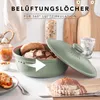 Römertopf broodkruik, rond, 4,5 liter, broodtrommel van Productafbeelding-voorbeeld 4