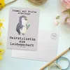 Mr. & Mrs. Panda Postkarte Hairstylistin Leidenschaft - Produktbild-Vorschau 3