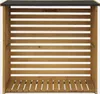 sweeek - Kaminholzregal 120x45x120cm, Holz - Natur Produktbild-Vorschau 2