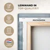 MuchoWow® - Leinwandbilder - Hirsche - Tiere - Schnee - Produktbild-Vorschau 3