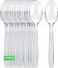 100 Stück Plastik Löffel | Mehrweg Partybesteck | Ideal für Produktbild-Vorschau 1