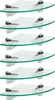 Harbour Housewares Eckregale aus Glas, schwebend – 20 cm – Produktbild-Vorschau 1