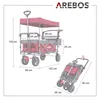 Arebos 4260627423378, Rot Produktbild-Vorschau 8