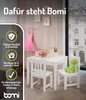 BOMI® Kindertisch mit 2 Stühlen Amy aus Kiefer Massiv Holz Produktbild-Vorschau 6