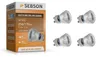 4x LED Lampen GU10 warmweiss 3W ø35m 230V Leuchtmittel Spot Produktbild-Vorschau 2