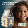 Spielwerk® 86-teilige Puzzlematte Baby Grau 3,3m² Produktbild-Vorschau 5