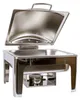 Edelstahl Luxus Speisenwärmer 2/3 Warmhaltebehälter Chafing Produktbild-Vorschau 1
