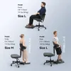 Ergonomická stojacia stolička 6 v 1 – kancelárska stolička Náhľad obrázku produktu 5