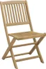vidaXL Gartenstühle 2 Stk. Klappbar 44x50x88 cm Massivholz Produktbild-Vorschau 4