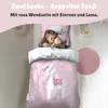 Lama Alpaka Bettwäsche Set für Mädchen 2-teilig 135x200 Produktbild-Vorschau 3