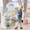 COSTWAY Kinderküche inkl. Spielzubehör, Kinder Spielküche Produktbild-Vorschau 6