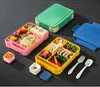 Brotdose Kinder mit Fächern, Bento Box Kinder, Produktbild-Vorschau 2
