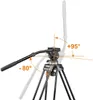 Walimex 15610, 3 noha/nohy, Čierna, 133 cm, 4,28 kg Náhľad obrázku produktu 9
