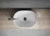 Umywalka nablatowa Moduo 50 cm owalna, ceramika, nowoczesny Podgląd zdjęcia produktu 10
