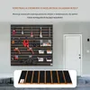 Panel slatwall 122x61 czarny 2 szt organizer garaż Podgląd zdjęcia produktu 4