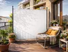 Paravent Outdoor Wetterfest 180 x 178 cm Weiß | Raumteiler Produktbild-Vorschau 2