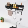 naścienny stojak na przyprawy 50 cm z 8 haczykami Metalowy Podgląd zdjęcia produktu 1