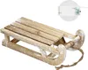 ECD Germany Deko Schlitten mit LEDs 31,5x14,5x10,5cm Produktbild-Vorschau 4