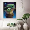 Malen nach Zahlen Diamond Painting Baby Yoda: Kreatives Produktbild-Vorschau 4