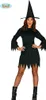 Hexe Schwarze Magie Halloween Zauberhut Kostüm Mantel Kleid Produktbild-Vorschau 1