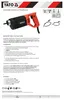 Vibratore interno da 1200 W, 3 m, 35 mm, 5000 giri/min Anteprima dell’immagine prodotto 5