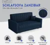 Schlafsofa klein Zanzibar I Sofa 3 Sitzer 153 cm Breit I Produktbild-Vorschau 3
