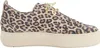A side view of a leopard print sneaker on a white background. Voir les images du produit