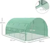 Outsunny Foliengewächshaus Polytunnel 3,97 x 3 x 2 m Produktbild-Vorschau 3