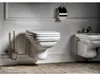 Kerasan WALDORF toiletbril, soft-close, wit/chroom Productafbeelding-voorbeeld 4