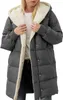 ASKSA Manteau d'hiver long Femme Doudoune chaude Veste Voir les images du produit 1
