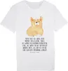Mr. & Mrs. Panda Größe L T-Shirt Corgie - Weiß - Geschenk, Produktbild-Vorschau 1