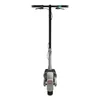 A front view of a gray electric scooter against a white background. Voir les images du produit