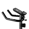 Close-up of the handlebars and console of a stationary exercise bike. Produktbild-Vorschau